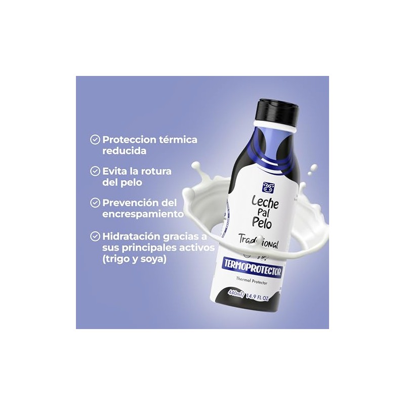 LECHE PAL PELO TRADICIONAL TERMOPROTECTOR 440ML/14.9OZ