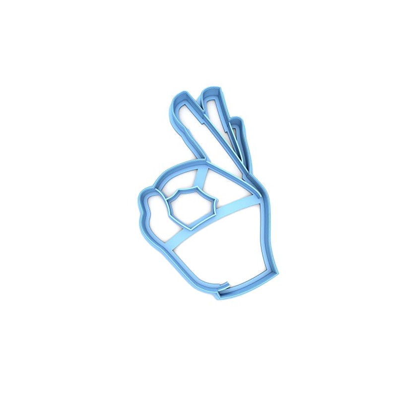 Sweet Prints Inc Okay Hand Cookie Cutter - Dishwasher Safe