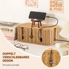 Handmade Cable Box, Rattan Cable Management Box, Under Desk Cable