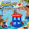 Inflatable Pool Basketball Hoop for Water Games – Floating PVC