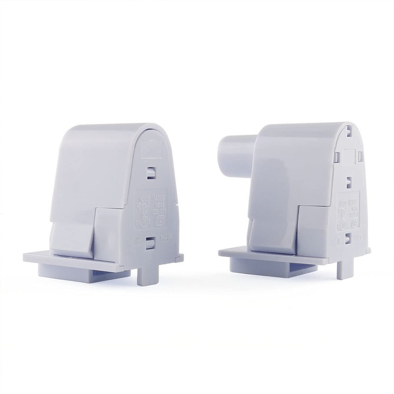E-outstanding 2 Pair Tombstone Single Pin FA8 Base Lamp Holder