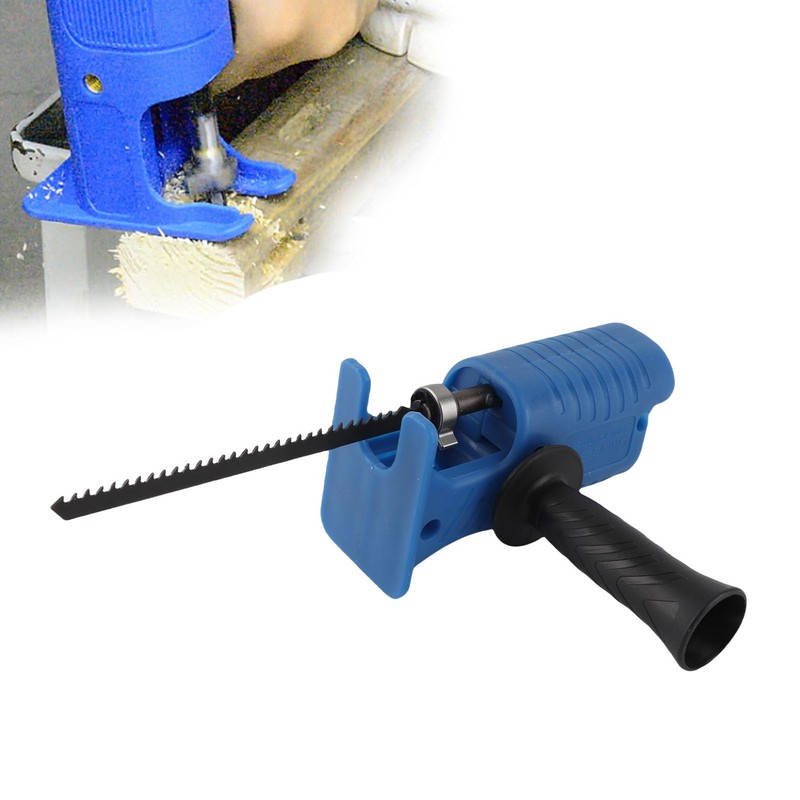Electric Drill Reciprocating Saw Adapter, Portable Drill to Reciprocating Saw
