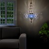 DEMMEX Turkish Moroccan Colorful Mosaic Bohemian Boho Hanging Candle Holder