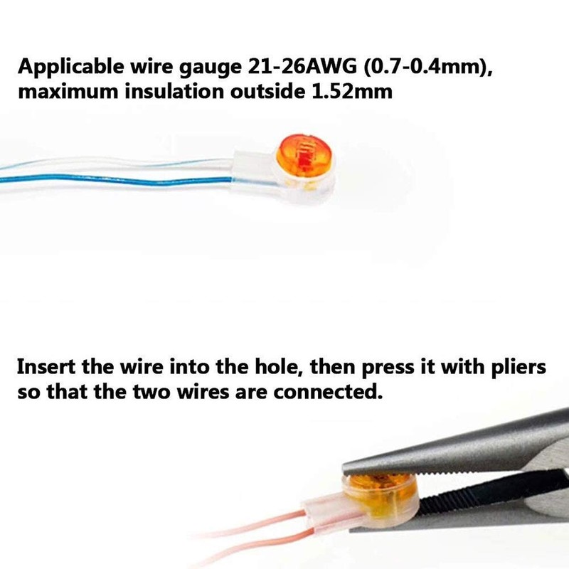 CTRICALVER Scotchlock UY Connector for Telephone Wire Binding Connector 2