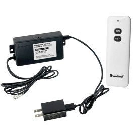 TR2001 Smart Remote Control Gas Fireplace Kit On/Off Function Compatibility for Millivolt Valve Electronic Ignition ModuleOn/Off (100-240 Vac): TR2001