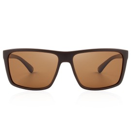 MERRY'S Men Polarized Sunglasses Male Women Outdoor Fishing Sun glasses (Brown, 58)