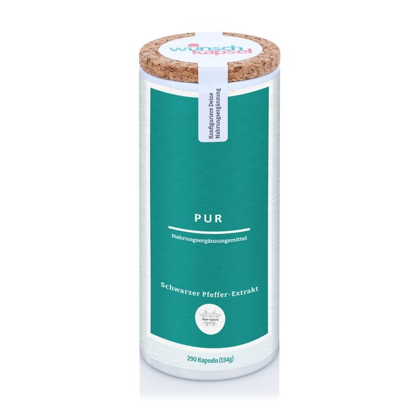 Pure Black Pepper Extract, 20 mg Daily, to Improve Metabolism