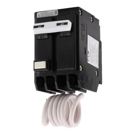 CUTLER-HAMMER GFTCB240 40 Amp Double Pole GFCI Ground Fault Circuit Breaker, Plug-On, 120/240V, 10kAIC, UL Listed (1)
