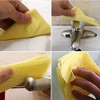 KMAKII 80 Pack Disposable Dish Cloths Heavy Duty Reusable Cleaning
