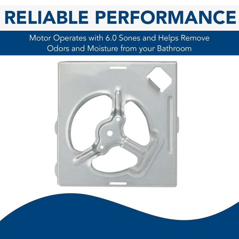 Broan-NuTone RE70BN 70 CFM Bathroom Exhaust Fan Replacement Motor Kit,