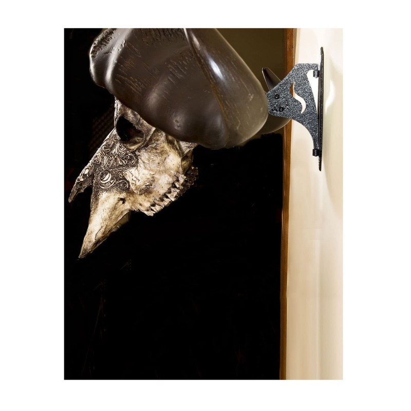 Skull Hooker Big Hooker Powder-Coated Steel Short Arm Trophy Mount