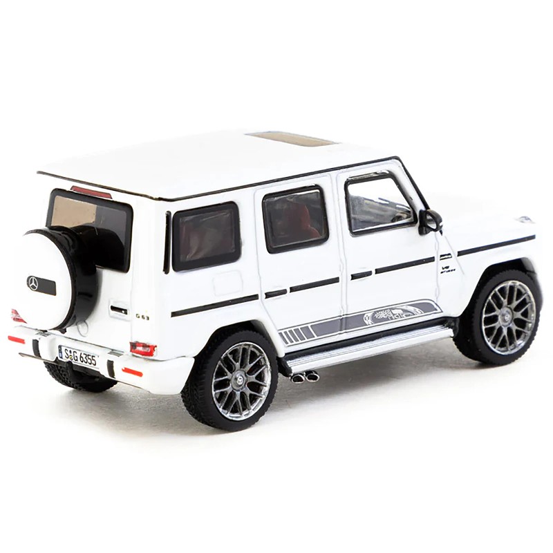 DCD Mercedes-AMG G 63 Edition 55 White 1/64 Scale Diecast