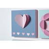 Artemio VIHCP307 Giant Heart Lever Punch, Blue, 13x8 cm