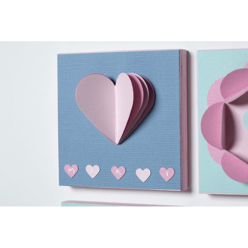 Artemio VIHCP307 Giant Heart Lever Punch, Blue, 13x8 cm