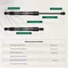 Set of 2 Rear Tailgate Trunk Lift Supports Gas Spring