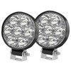 Jumpdy 2.5 inch LED Round Light Bar 2 Pcs, Work