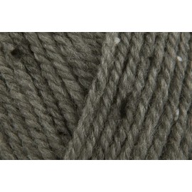 King Cole Fashion Aran Crochet Yarn, Acrylic Wool Blend Knitting Wool for Sweaters, Cardigans, Shawls - 100g Ball - Graphite (314) - Single (1 Ball)