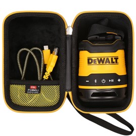 FBLFOBELI Hard Case Compatible with DEWALT Jobsite (DCR008) USB-C Rechargeable Bluetooth Speaker (Case Only)