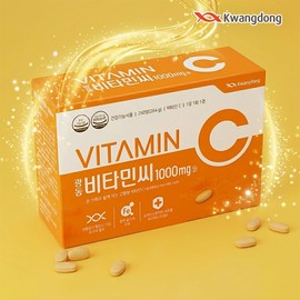 Guangdong Vitamin C 1000mg 240 tablets 8 months supply (Megadose Vitamin C for family gifts) / 광동 비타민C 1000mg 240정 8개월분 (가족 선물용 메가도스 비타민씨)
