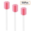 (50 Pack) Disposable Oral Swabs, Sterile Dental Sponge Unflavored for