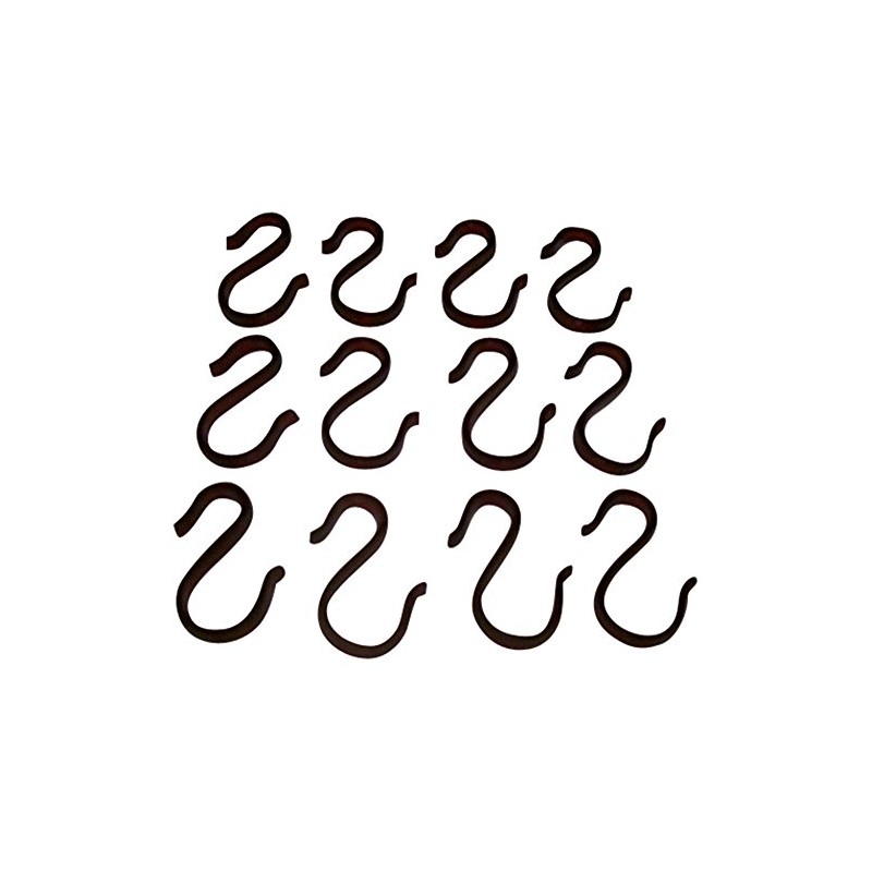 12 Ruby Red Plastic Punch Cup S Hooks Hangers