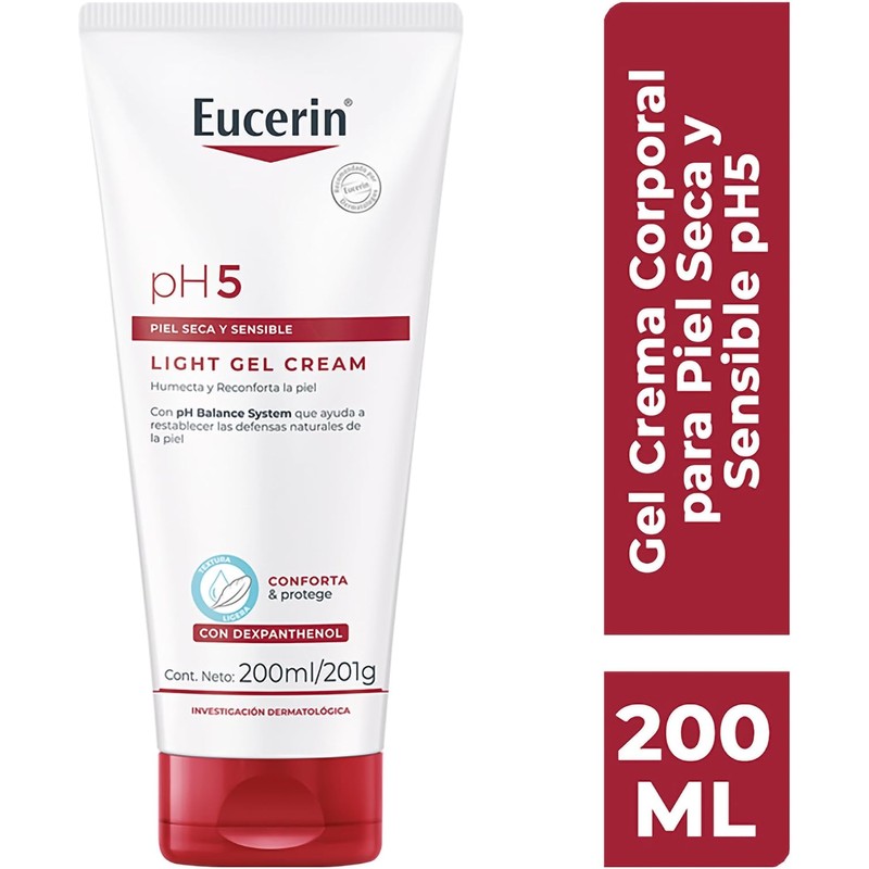 Eucerin Crema Corporal Ultra Ligera Ph5 (200 Ml) Enriquecida Con