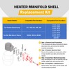 Pool Heater Manifold Assembly Replacement Kit for Pentair MasterTemp 175,