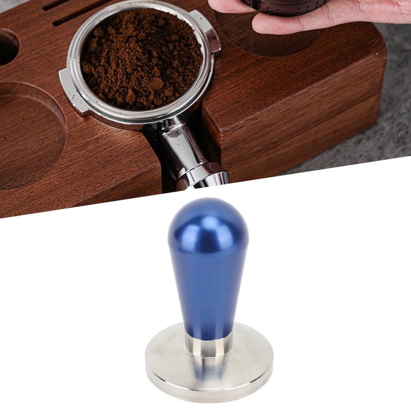 58mm Coffee Tamper Aluminium Alloy Ergonomic Handle Consistent Compression Coffee