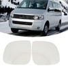 1Pair Heated Side Mirror Glass 7H1857521N Anti Fog and Frost