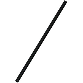 Shiva Serie Industrial Straw Diamond Straw Straight 17 cm 500 Pieces Black 407 