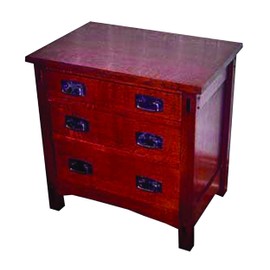 Woodworking Project Paper Plan to Build Mission Nightstand