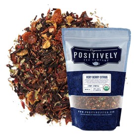 Organic Positively Tea Company Organic Positively Tea Company, Very Berry Citrus, Herbal Tea, Loose Leaf, 16 Ounce
