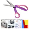 Wavy Serrated Scissor Colour Handle DIY Hand Made Cloth Paper