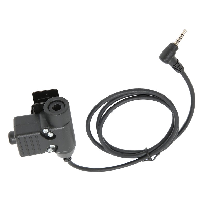 7.1mm Telescopic Throat Microphone Earpiece U94 PTT Suitable for Yaese