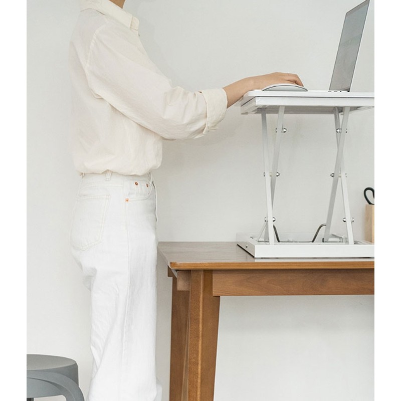 Height-adjustable standing desk, table desk, portable height-adjustable laptop / 높이조절