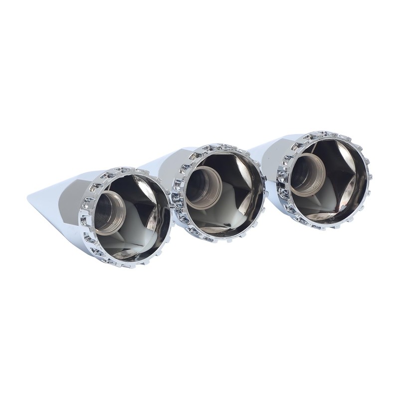 XIUHUA Chrome ABS Front Axle Wheel Cover for Semi Truck