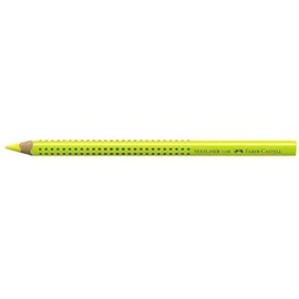 Faber-Castell Grip Textliner Dry Dry Highlighter Pack of 3 Extra Thick Soft and Bright Lead with a Diameter of Approx. 5.4 mm Yellow