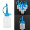 6Pcs Plastic Squeeze Bottle, 30ML Needle Tip Dropper Bottles Multi