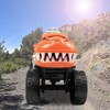Dazmers Dino Monster Truck - Motorized T-Rex Monster Truck for