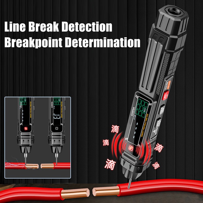 Pen Shaped Multimeter Digital High Accuracy Smart Professional Multimeter for