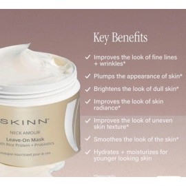 SKINN COSMETICS Neck Armor Leave On Neck Mask Cream Jumbo Size-8 oz/237 ml