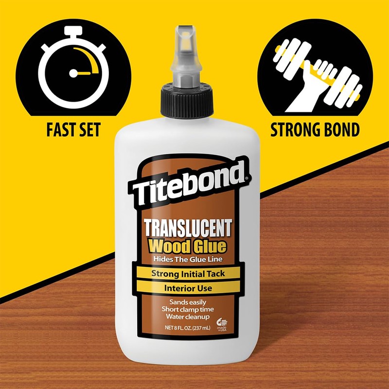 FRANKLIN INTERNATIONAL 6123 8OZ Titebond Trans Glue