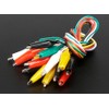 MicroMaker Large Alligator Clip Test Lead (Set of 10) - SKU 321-FBA