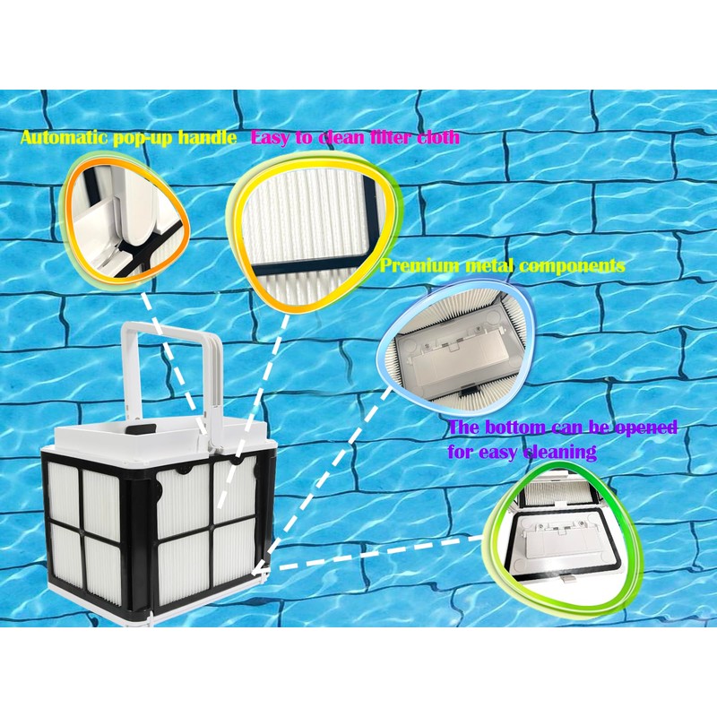 Imengnie Ultra Fine Filter Basket 9991460-R1 Compatible with Dol-phin Robotic