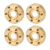 4PCS RC Wheel Hex Hub Adapter 1.9 2.2in Rustproof Widen