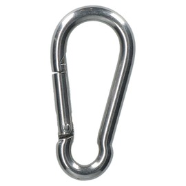 AB Tools Carabina Carbine Hook Snap Shackle 6mm Marine Grade 316 Stainless Steel