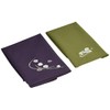 Embroidered Furoshiki & Gold Seal Wrap, Purple/Toshihisa 250-50B