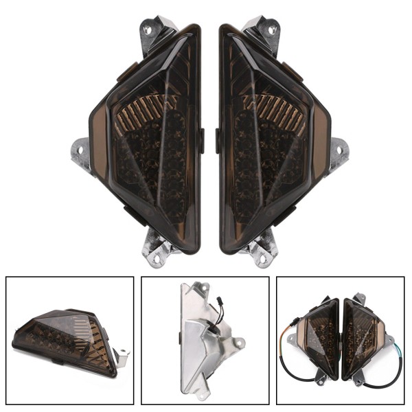 Darupsun Motorcycle LED Front Turn Signal Light Lamp For 2013-2016
