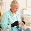 Yearntown 3 Pairs Elderly Skin Thin Protector Gloves Tone Fingerless