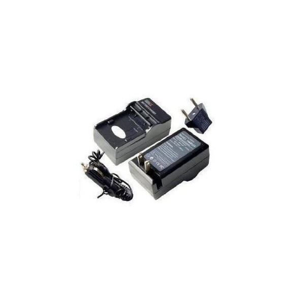 Replacement A/C D/C Rapid Battery Charger Compatible with Canon LC-E10